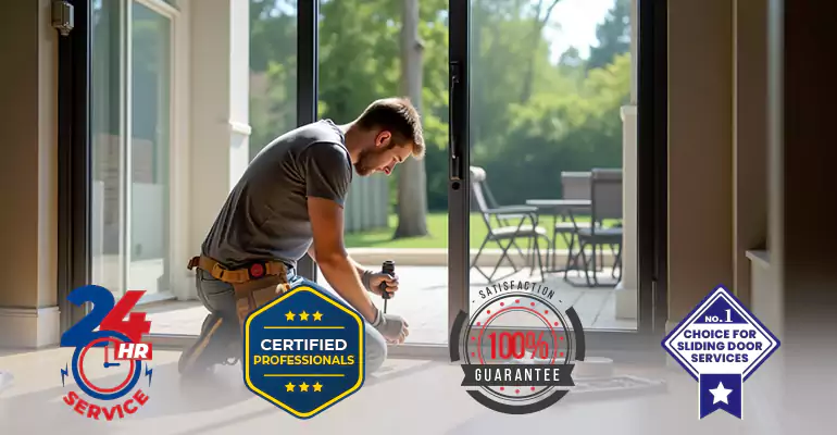 Sliding Door Strike Plate Repair in Opa-locka