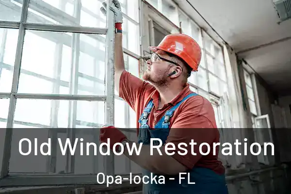 Old Window Restoration Opa-locka - FL