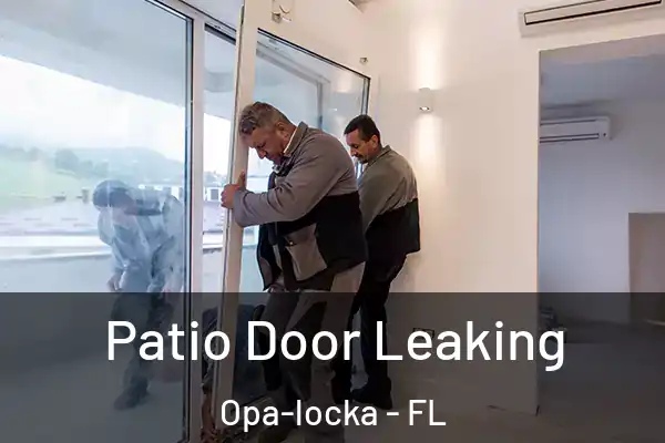 Patio Door Leaking Opa-locka - FL