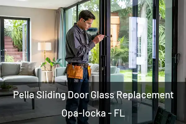 Pella Sliding Door Glass Replacement Opa-locka - FL