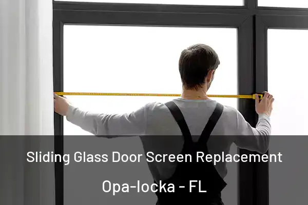 Sliding Glass Door Screen Replacement Opa-locka - FL