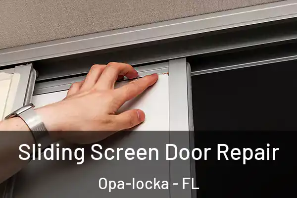 Sliding Screen Door Repair Opa-locka - FL