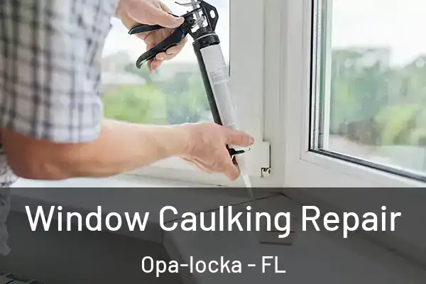 Window Caulking Repair Opa-locka - FL