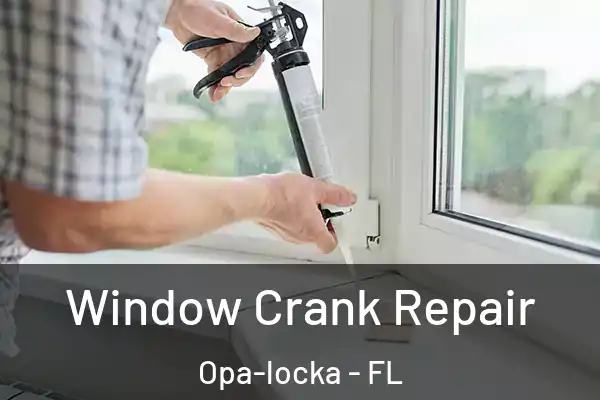 Window Crank Repair Opa-locka - FL